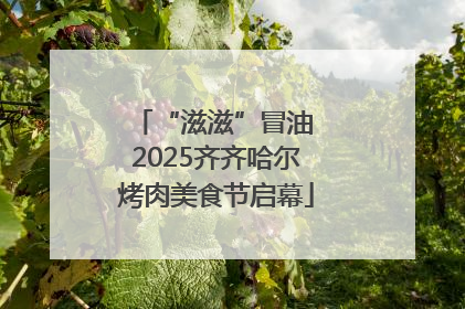 “滋滋”冒油 2025齐齐哈尔烤肉美食节启幕