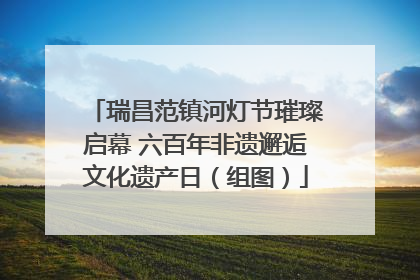 瑞昌范镇河灯节璀璨启幕 六百年非遗邂逅文化遗产日（组图）