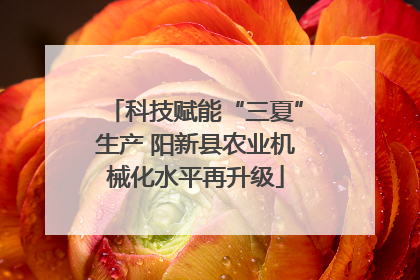 科技赋能“三夏”生产 阳新县农业机械化水平再升级