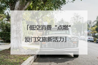 低空消费“点燃”厦门文旅新活力