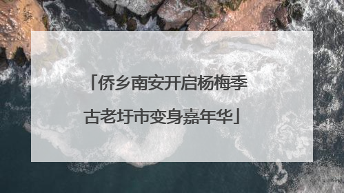 侨乡南安开启杨梅季 古老圩市变身嘉年华