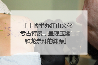 上博举办红山文化考古特展，呈现玉器和龙崇拜的渊源