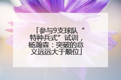 参与9支球队“特种兵式”试训，杨瀚森：突破的意义远远大于顺位