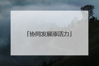 协同发展添活力