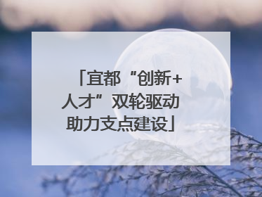宜都“创新+人才”双轮驱动助力支点建设