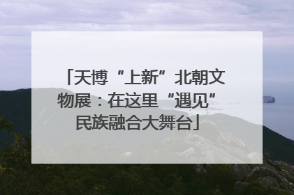 天博“上新”北朝文物展：在这里“遇见”民族融合大舞台