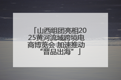 山西组团亮相2025黄河流域跨境电商博览会 加速推动“晋品出海”