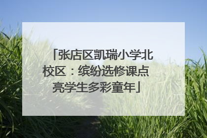 张店区凯瑞小学北校区：缤纷选修课点亮学生多彩童年