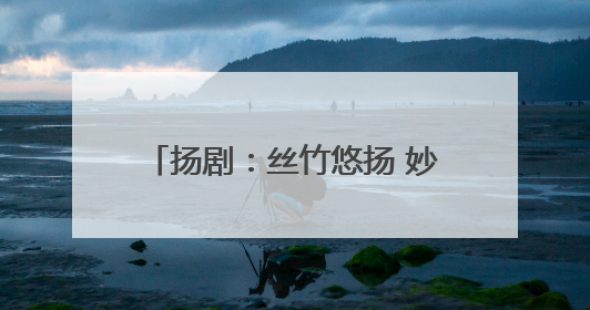 扬剧：丝竹悠扬 妙音婉转（我与非遗）