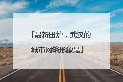 最新出炉，武汉的城市网络形象是
