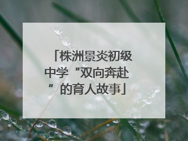 株洲景炎初级中学“双向奔赴”的育人故事