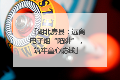 湖北房县：远离电子烟“陷阱”，筑牢童心防线