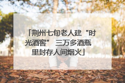 荆州七旬老人建“时光酒窖” 三万多酒瓶里封存人间烟火