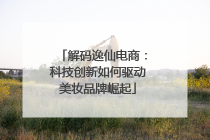 解码逸仙电商：科技创新如何驱动美妆品牌崛起