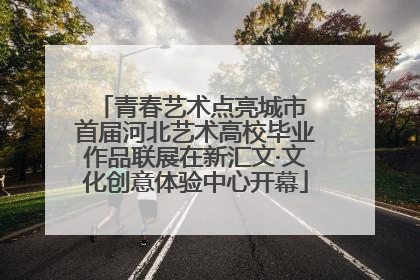 青春艺术点亮城市 首届河北艺术高校毕业作品联展在新汇文·文化创意体验中心开幕